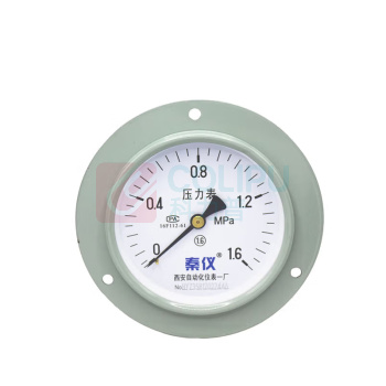 秦仪 60直径径向压力表定制 Y-60 /0MPa-1.6MPa