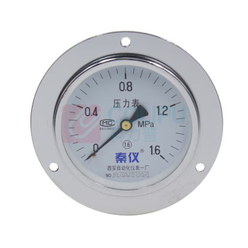 秦仪 60直径径向压力表定制 Y-60 /0MPa-1.6MPa