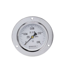 秦仪 100直径轴向压力表定制 Y-100ZT /0MPa-1.6MPa
