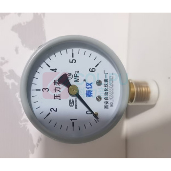 秦仪 压力表(不含检测报告) 0-6MPa Φ60,2.5,M14×1.5,径向无边
