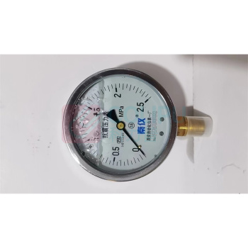 秦仪 耐震压力表(不含检测报告) YN-100 0-2.5MPa精度1.6