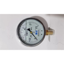 秦仪 耐震压力表(不含检测报告) YN-100 0-2.5MPa精度1.6