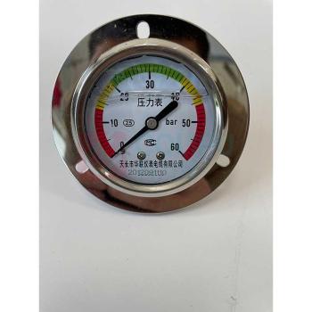 华联仪表 不锈钢压力表 HLYT-65BN 材质316L G1 2 直径65mm 量程0-1MPA