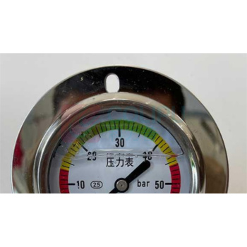 华联仪表 不锈钢压力表 HLYT-65BN 材质316L G1 2 直径65mm 量程0-1MPA
