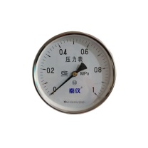 秦仪 压力表 YTF-60ZQ-Z 介质:氮气量程:0~1.0MPa,精度1.6级 不含检测费