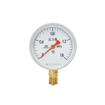 润宏工品 压力表(不含检测报告) Y-100 0-1.6MPa 1.6级