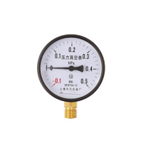 上海天川 电接点真空压力表 YZXC-100 (-0.1-0.5mpa) 1.6级 Φ100 (径向,不含检测)