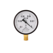 上海天川 电接点真空压力表 YZXC-100 (-0.1-0mpa) 1.6级 Φ100 (径向,不含检测)