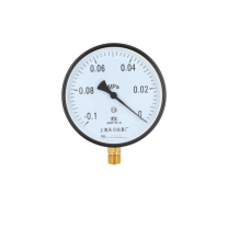 上海天川 真空压力表 YZ-100 (-0.1-0mpa) 1.6级 Φ100 (径向,不含检测)