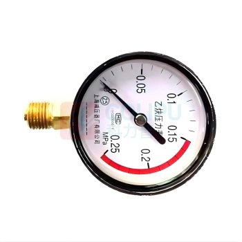 上减 乙炔表 YY60*0.25MPa 螺纹M14×1.5 不包含第三方检定