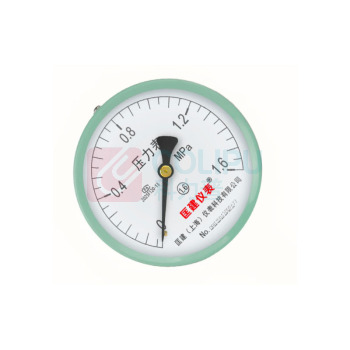匡建仪表 压力表 Y-100Z 0-1.6MPA 外丝20mm*1.5mm