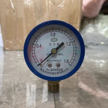 圣华 压力表 Y-60Z 轴向9.8mm 1.6MPa 3/8英寸表型Φ60mm