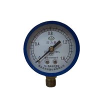 圣华 吹砂压力表 Y-40Z 轴向9.8mm 1.6MPa 3/8英寸 表型Φ40mm