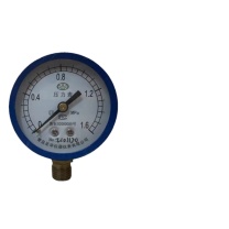圣华 吹砂压力表 Y-60 径向9.8mm, 1.6mMPa, 表型Φ60mm
