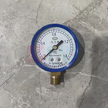 圣华 吹砂压力表 Y-60 径向9.8mm, 1.6mMPa, 表型Φ60mm