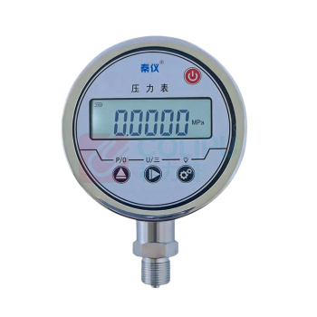 秦仪 压力表 不含检测费用 YS-100-25M-5-P1-M 0~25MPa 0.5级 M20X1.5 电池供电