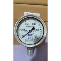 秦仪 不锈钢压力表 Y-150 径向0-0.1MPa精度等级1.6 M20x1.5(不含检测报告)