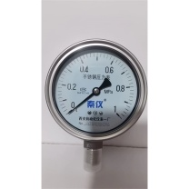 秦仪 不锈钢压力表 Y-150 径向0-1.0MPa精度等级1.6 M20x1.5(不含检测报告)