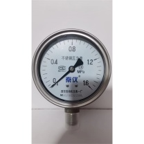 秦仪 不锈钢压力表 Y-150 径向0-1.6MPa精度等级1.6 M20x1.5(不含检测报告)