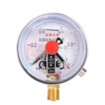 匡建仪表 耐震电接点压力表 YTNXC-100 0-1mpa径向 不含检测