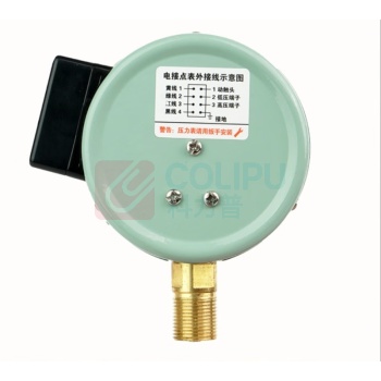 匡建仪表 CONJANT KJ YXC-100磁助式电接点压力表 0-1mpa 水压气压表 220V380V通用
