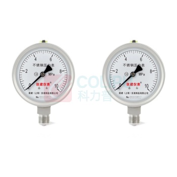 匡建仪表 CONJANT KJ 普通压力表 Y-100BF 0-10MPa 1.6级