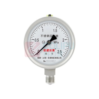 匡建仪表 CONJANT KJ 普通压力表 Y-100BF 0-2.5MPa 1.6级