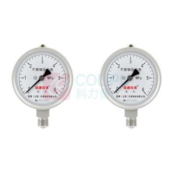 匡建仪表 CONJANT KJ 普通压力表 Y-100BF 0-6MPa 1.6级