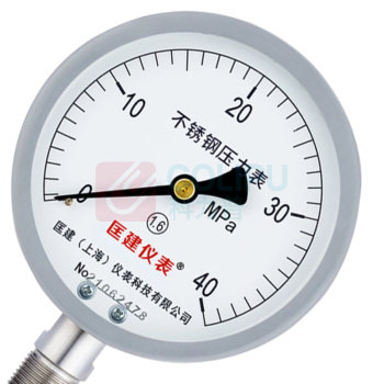 匡建仪表 CONJANT KJ 普通压力表 Y-100BF 0-40MPa 1.6级