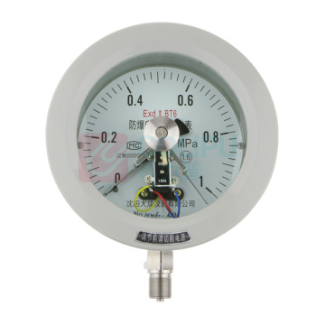 大成 防爆电接点压力表 YTX-100B 0.4mpa 