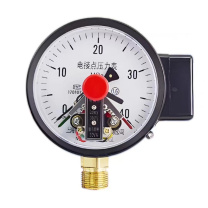 图形 磁助电接点压力表 YXC100-I 精度1.6 (0-40)Mpa 接头螺纹M20*1.5 220V (本色)