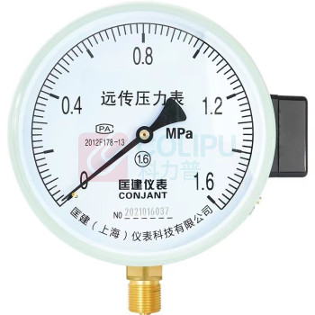 匡建仪表 不锈钢压力表0-1.6mpa表盘10厘米 Y-100BF