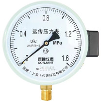 匡建仪表 不锈钢压力表0-1.6mpa表盘10厘米 Y-100BF