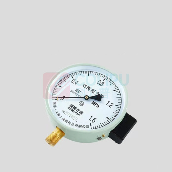 匡建仪表 不锈钢压力表0-1.6mpa表盘10厘米 Y-100BF
