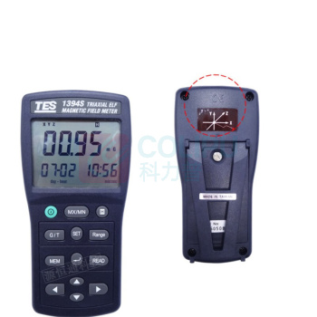 泰仕 三轴式高斯表电磁波测试器 TES-1394S