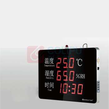 电乐天 大屏温湿度记录仪【金属探头】 DLT-Dn/WS50R-S3 300*200*36mm 线长可定制