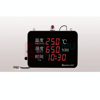 电乐天 大屏温湿度记录仪【金属探头】 DLT-Dn/WS50R-S3 300*200*36mm 线长可定制