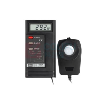 泰仕 照度计 TES-1332A 分体式,量程20万lux 不含检测报告