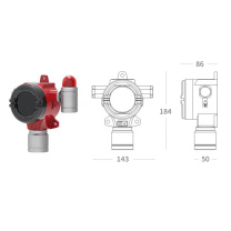 创信 固定式氧气探测器 DTX