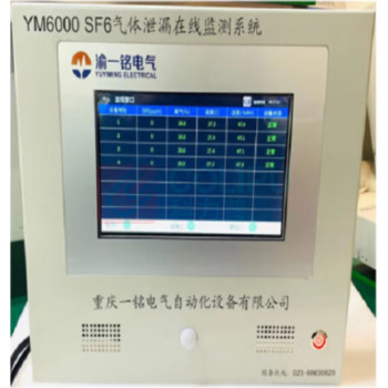 渝一铭电气 气体报警器 YM6000 SF6在线监测