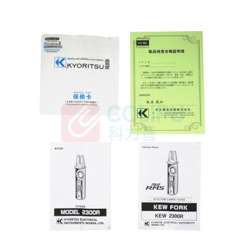 克列茨 KYORITSU 叉形电流表 交直流RMS钳形表100A KEW2300R