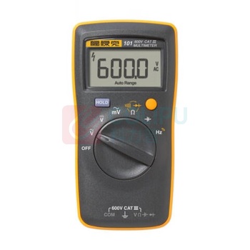 Fluke 掌上型数字万用表 多用表 F101 KIT CHINA 量程0-600V
