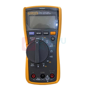 Fluke 数字万用表 F117C 尺寸:167 × 84 × 46 mm 连续测量:10A 直流电压:600.0 mV:0.1 mV,精度 0.5% + 2 不含检测费用