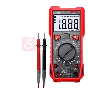 德力西 DELIXI 智能防烧数字万用表 DLX-890D+ 1000V/20A/通断/频率/NCV