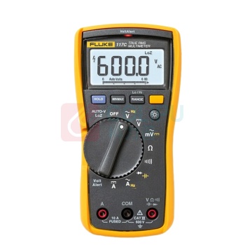 福禄克 紧凑型真有效值数字万用表 FLUKE-117C 交直流600V