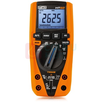 HT 数字万用表 HT62 6000字显示 带温度测量,真有效值