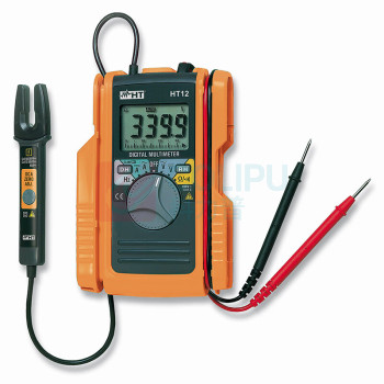 HT 数字万用表 HT12 尺寸(L×W×H)：128x87x24mm 