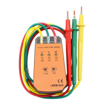 胜利仪器 三相交流电相序计相序表相位检测仪测试仪范围200V-480V VC850 