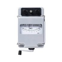钺牌电仪 手摇式电阻测试仪 手动电阻摇表 手摇兆欧表 ZC-7型 1000V/5000MΩ