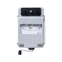 钺牌电仪 手摇式电阻测试仪 手动电阻摇表 手摇兆欧表 ZC-7型 500V/2000MΩ